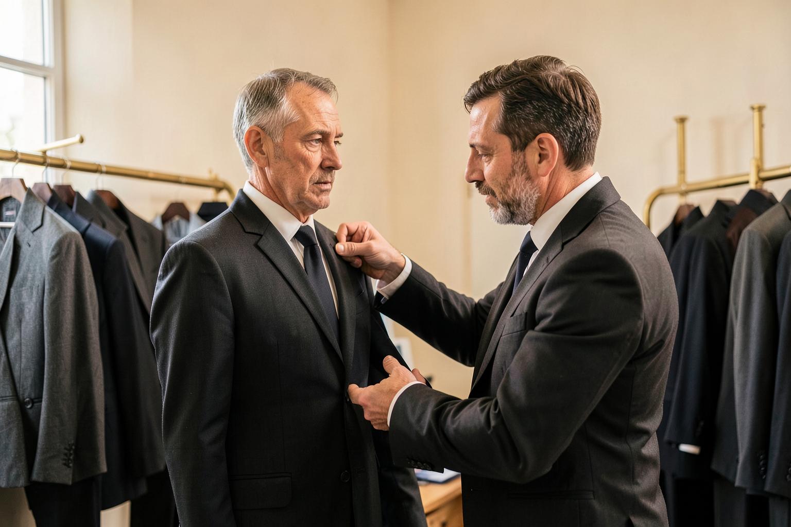 Personal formalwear fitting