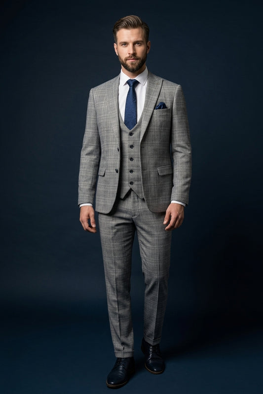 Jerry Grey 3 Piece Suit Rental