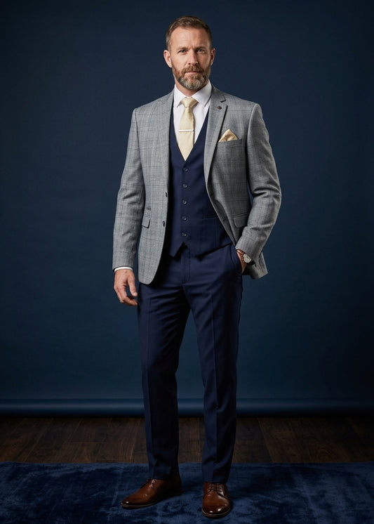 Jerry Grey 3 Piece Suit Rental