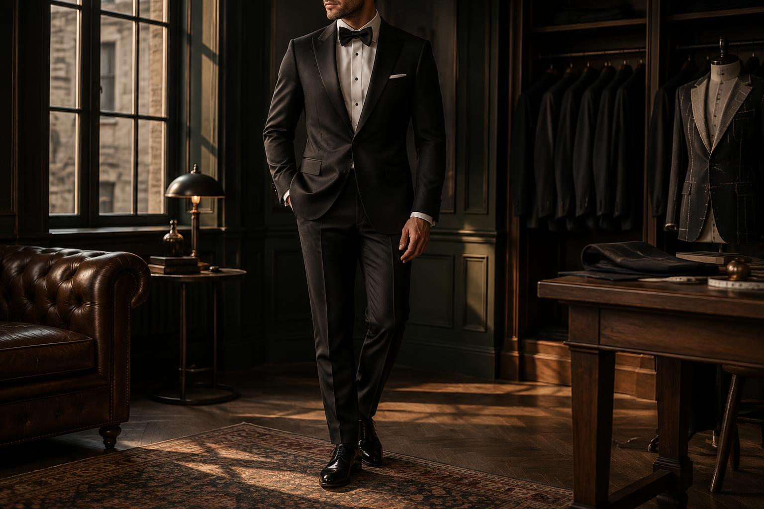 Man in formal eveningwear